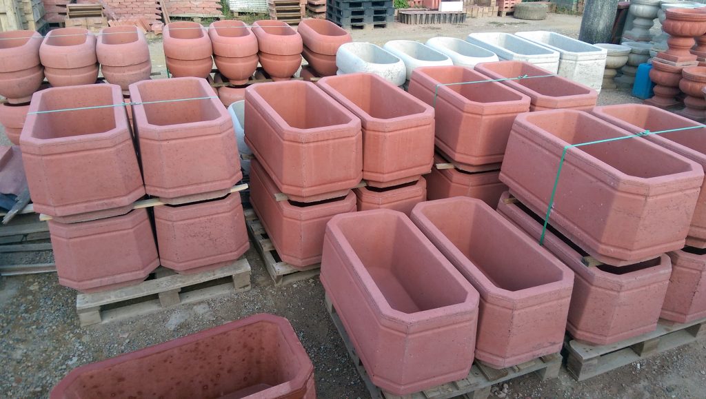 Dikdörtgen Saksı Stoklarımız