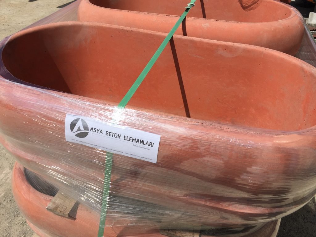 asya beton beton saksı