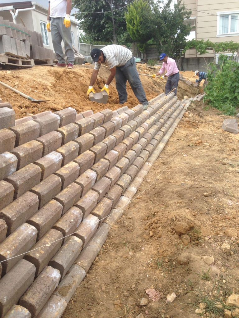 Şev Taşı Uygulaması 2